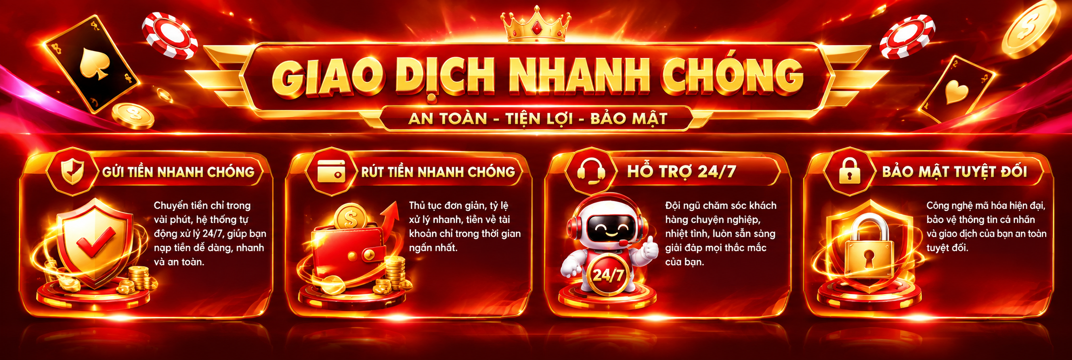 giao dịch nhanh chóng